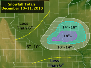Snowiest December in history