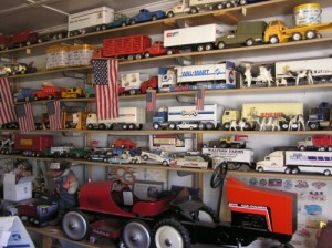 Interior of Walter's Toy Museum & Repair, Curtiss, WI