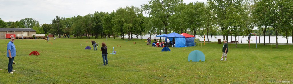 Click to see the entire panorama of the course